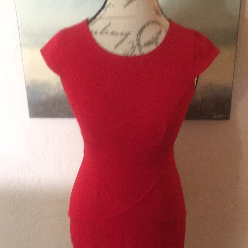 Calvin Klein Red Dress